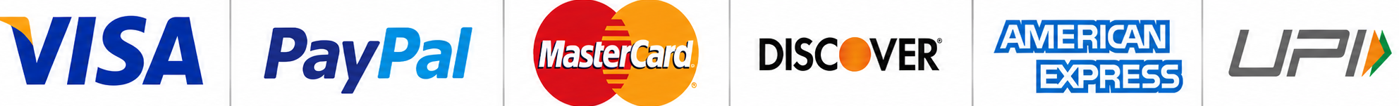 Accepted payment methods